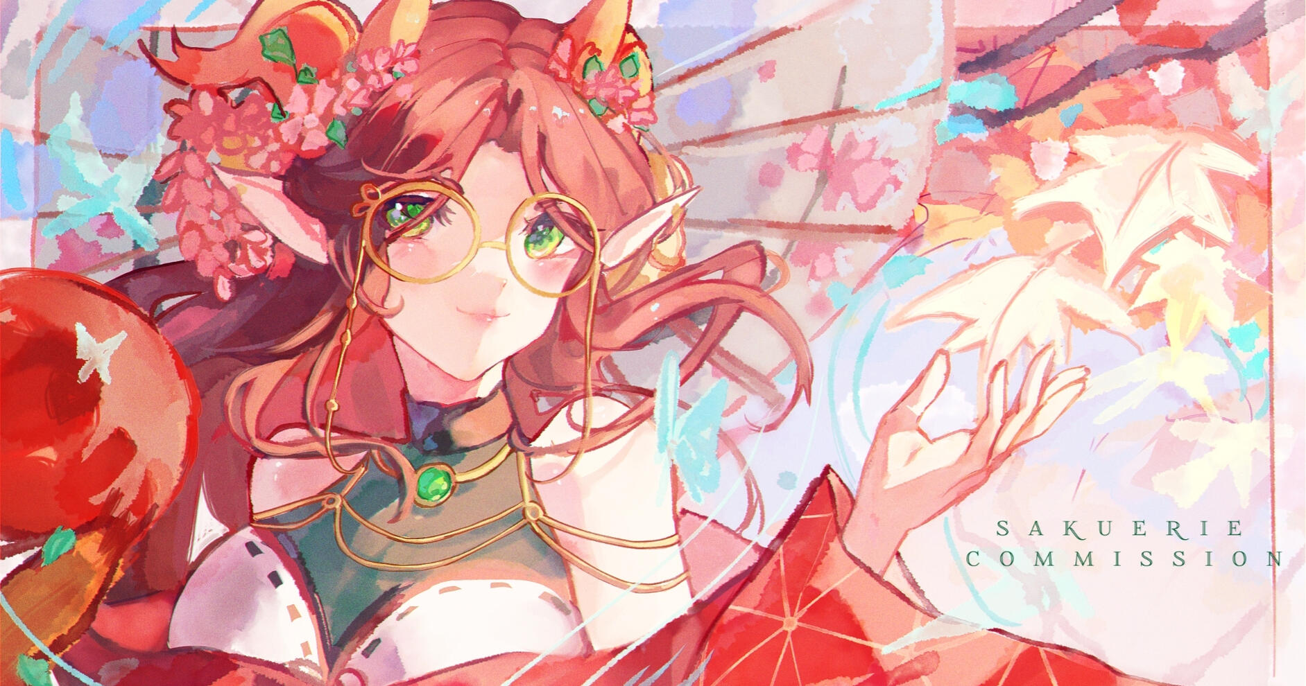 Bust Up Skeb example